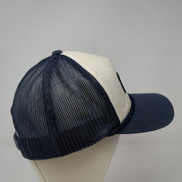 O'Neill Since 1952 Snapback Rope Trucker Hat Blue One Size Mesh Back - Picture 5 of 9
